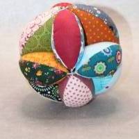 Greifball / Spielball / Stoffball / Montessori-Ball Bild 1