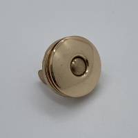 Magnetverschluss, gold, 17 mm, besondere Optik Bild 1