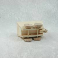 Holzwagen, Handwagen, Handkarre in Miniatur für das Puppenhaus Bild 4