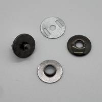 Magnetverschluss, gunmetal, 17 mm, besondere Optik Bild 3
