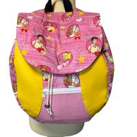Handmade Kinderrucksack, Kindergarten Tasche für Kinder - mit und ohne Namen personalisierbar Bild 2