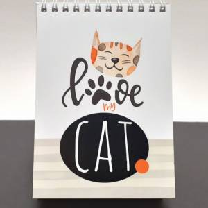 Paket für Wiederverkäufer Kalender Katzen, Tischaufsteller mit lustigen Sprüchen Bild 5