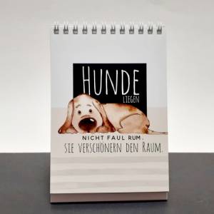 Paket für Wiederverkäufer - Kalender Hunde, Tischaufsteller mit lustigen Sprüchen Bild 2