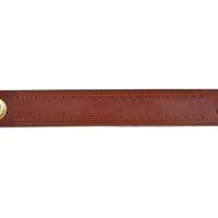 Leder Lineal - OX Ruler Maroon 20 - Zentimetermaß mit 20 cm Skala by Vickys World Bild 5