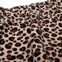 Babyhose Slim Pants "Leopardenmuster" Animalprint beige-schwarz - Geschenk Geburt Taufe - ab Frühchen Gr. 38-40 Bild 2