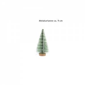 Miniaturtanne grün 9 cm | Zubehör Miniwelten | Wichteltür Bild 3