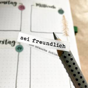 Deutsche Sticker Wörter und Sätze | Aufkleber Bulletjournal | Journal Sticker | Zitate Bild 6
