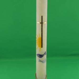 Eleganter, matt gebürsteter Messing-Köcherleuchter in gold - Perfekter Kerzenständer für 40 mm Durchmesser Bild 5