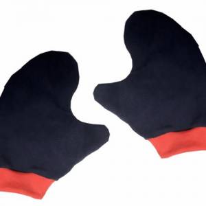 Kuschelzeit! --- kuscheliger Paarhandschuh mit passendem Fäustling für kalte Herbst- und Wintertage Bild 4
