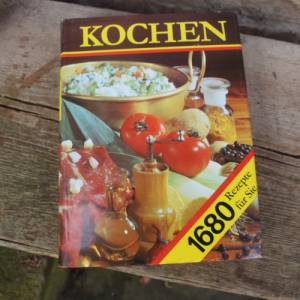 Vintage Kochbuch | Kochen - 1680 Rezepte für Sie |Verlag für die Frau | DDR 1985 | Deutsch Bild 1