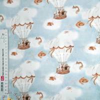 19,00 EUR/m Meterware Dear Stella Hasen im Ballon Designerstoff für Babykissen Krabbeldecken Kindertaschen Bettwäsche Bild 2