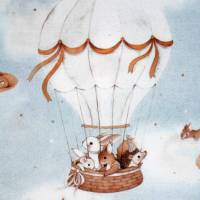 19,00 EUR/m Meterware Dear Stella Hasen im Ballon Designerstoff für Babykissen Krabbeldecken Kindertaschen Bettwäsche Bild 3
