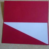Gutschein Weihnachtsverpackung Geldgeschenk  Weihnachten Konzertkarte Rot Verpackung Zuckerstange Bild 3