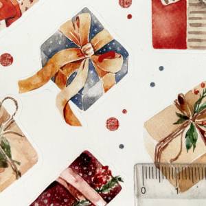 Weihnachten | Geschenke | Christmas | Aufkleber Bulletjournal | Journal Sticker | Gifts Bild 4