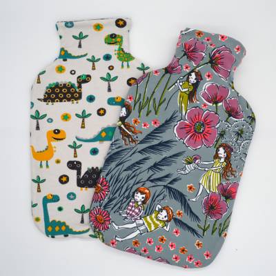 ITH Wärmflasche Bezug blanko für dehnbare Stoffe 24x36cm