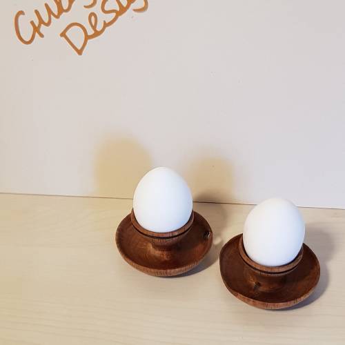 Eierbecher aus Holz - gedrechselt, Handmade