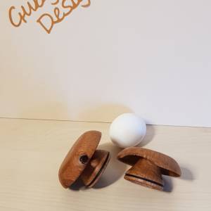 Eierbecher aus Holz - gedrechselt, Handmade Bild 2