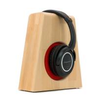 Der Perfekte Ständer für Deinen Kopfhörer: Der PHONEBLOCK aus Massivholz und Ohrpolsterschutz. Bild 3