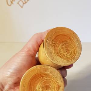 Eierbecher aus Holz - gedrechselt - Handmade Bild 4