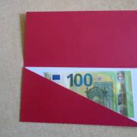 Gutschein Weihnachtsverpackung Geldgeschenk  Weihnachten Konzertkarte Rot Verpackung Weihnachtsstern Bild 3