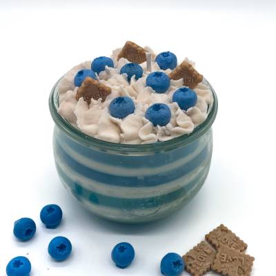Blueberry Frozen Yoghurt large- Duftkerze - Blaubeerduft