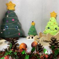 ✿✿ Kuscheltier/Deko Weihnachten, verschiedene Motive, 3 Größen, freie Farbwahl ✿✿ Bild 3