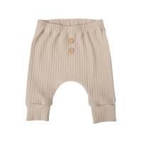 Babyhose Slim Pants aus Strickjersey in beige - Geschenk Geburt Taufe - ab Frühchen Gr. 38-40 und 44 Bild 1