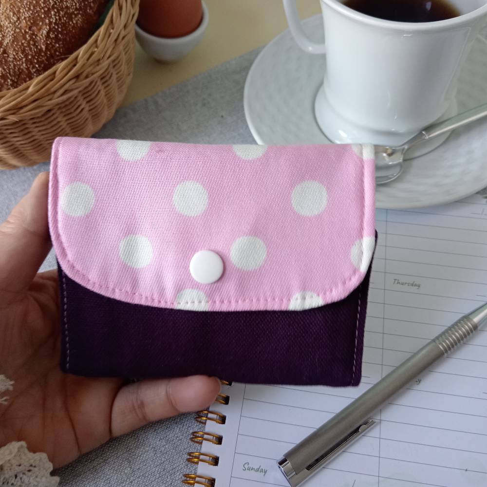 Geldbörse klein //portmonee Damen // kleines Portemonnaie