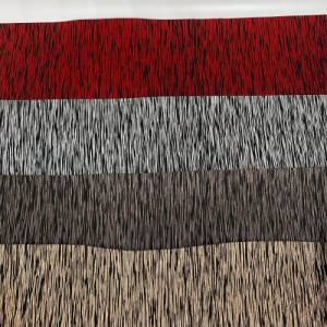 Kunstleder Stripes, schwarz-silber, metallisiert, Used-Look Bild 8