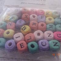 Buntes Buchstabenperlen-Set,Perlen mit Buchstaben, Bild 1