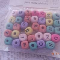 Buntes Buchstabenperlen-Set,Perlen mit Buchstaben, Bild 3