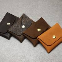 Karten Etui Geldbörse Echtes Leder Cards and Cash Buffalo Chocolate by Vickys World - Card Wallet Bag Bild 6