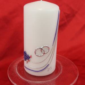 Exklusiver Glasteller in klarer Ausführung mit stilvollem Randdekor - Vielseitige Dekoidee für besondere Anlässe, Kerzen Bild 8