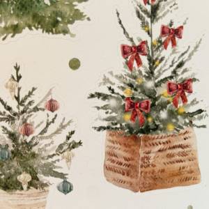 Weihnachten | Christbaum | Weihnachtsbaum | Tanne | Aufkleber Bulletjournal | Journal Sticker | Christmas | Tannenbaum Bild 4