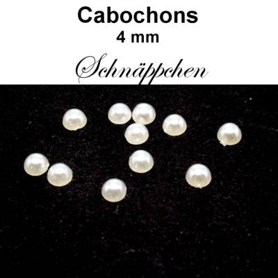 Glaswachscabochons - ca. 4x2 mm