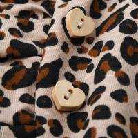Babyhose mit Rüsche "Leopardenmuster" Animalprint beige-schwarz - Geschenk Geburt Taufe - ab Frühchen Gr. 38-40 Bild 3