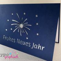 Plotterdatei Pop-up Card "Frohes Neues Jahr 2024” - English version included Bild 4