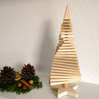 Weihnachtsbaum aus Holz, gefächert Bild 3