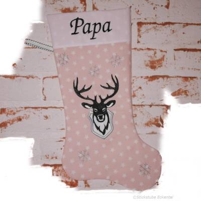 Nikolausstiefel mit Name Papa