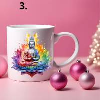 Spirituelle Balance Tasse Für alle Joga und Kaffeegenieße Bild 3