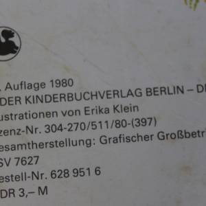 Bilderbuch "Schlaf, liebes Elselein" Der Kinderbuchverlag  Berlin 1980 DDR Bild 3