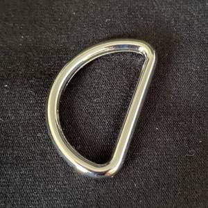 D-Ring 25 mm, Silber Bild 1