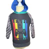 Hoodie Pullover mit Kapuze Größe 104 - Kapuzenpullover für Jungs - Gamer Pulli Bild 7