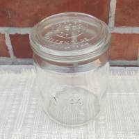 Weck Rillenglas 1 Liter - Einmachglas Einweckglas mit original Deckel - nur echt mit der Erdbeere Bild 2