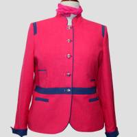 Damen Trachten Blazer Zeitgeist | Farbe Pink, Rose, Königsblau Bild 2