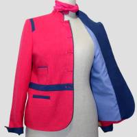 Damen Trachten Blazer Zeitgeist | Farbe Pink, Rose, Königsblau Bild 6