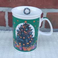 Vintage Kaffeebecher - Weihnachtsreise nach Stechlin - Glühweinbecher Bild 1