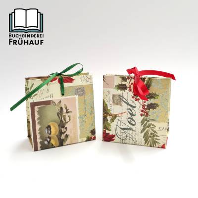 Teebeutelbuch Teealbum Hardcover Weihnachten