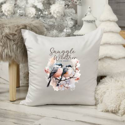 Kissenbezug  -  40x40 - Vintage- sublimiert- Kuschelwetter