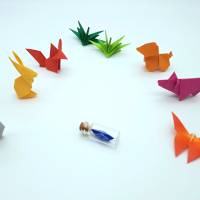 Adventskalender Origami Tiere - Papierkunst - Einzigartige Adventskalender Bild 3